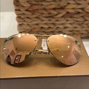 Ray-Ban Gold Mirror Sunglasses